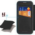 Чехол Dux Ducis для iPhone Air, Skin X Pro, с откидной крышкой, для MagSafe, черный