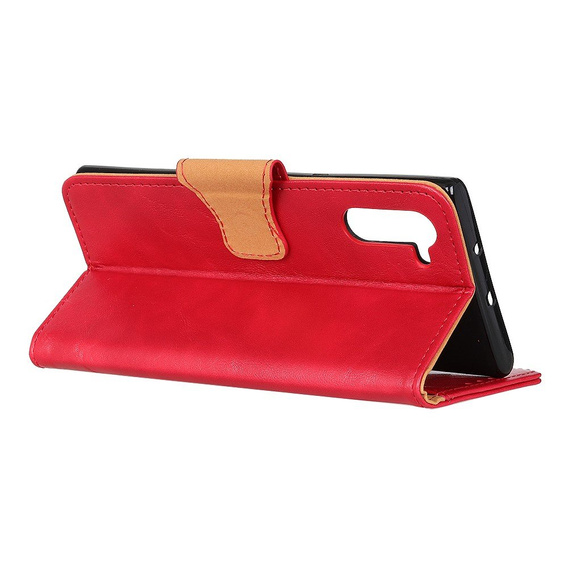 Чехол Wallet  до Realme X50 Pro 5G - Red