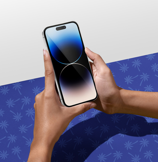 Закаленное стекло Diamond Palm для iPhone 14 Pro