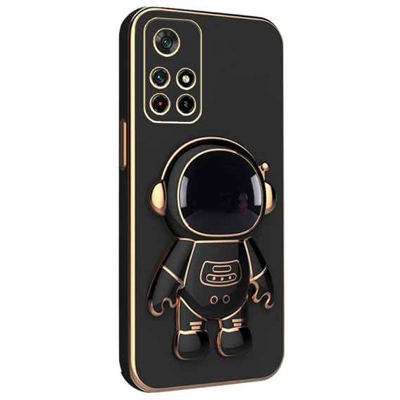 Чехол до Xiaomi Redmi Note 11 Pro 4G / 5G, Astronaut, чёрный
