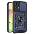 Чехол NOX Camera Slide Motorola Moto G24 / G24 Power / G04, CamShield Slide, синий
