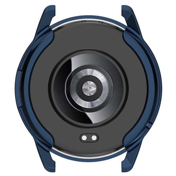 Чехол 2 в 1 с защитой экрана для Xiaomi Redmi Watch 3 Lite / Watch 3 Active, темно-синий