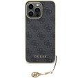 Чехол Guess 4G Charms с подвеской для iPhone 15 Pro Max