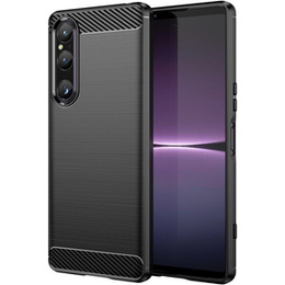 Чoхол до Sony Xperia 1 V, Carbon, чорний