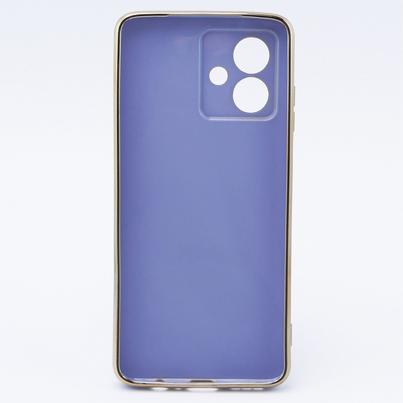 Чехол для Motorola Moto G54 5G, Glamour CamShield, синий