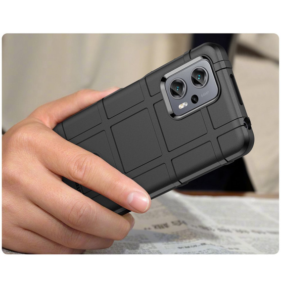 Чoхол до Xiaomi Poco X4 GT 5G, Rugged Shield, чорний