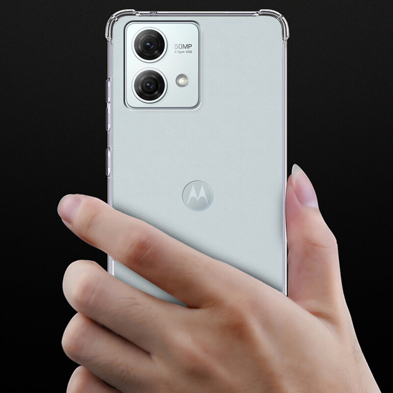 Чехол до Motorola Moto G84 5G, Dropproof, прозрачный