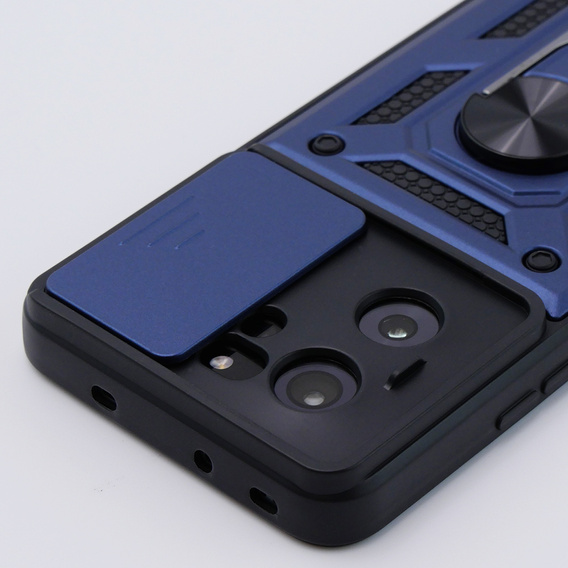 Чехол NOX Camera Slide Xiaomi 13T / 13T Pro, CamShield Slide, темно-синий
