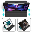 Чехол + клавиатура iPad 10.2 2021 / 2020 / 2019 7/8/9 gen, чёрный