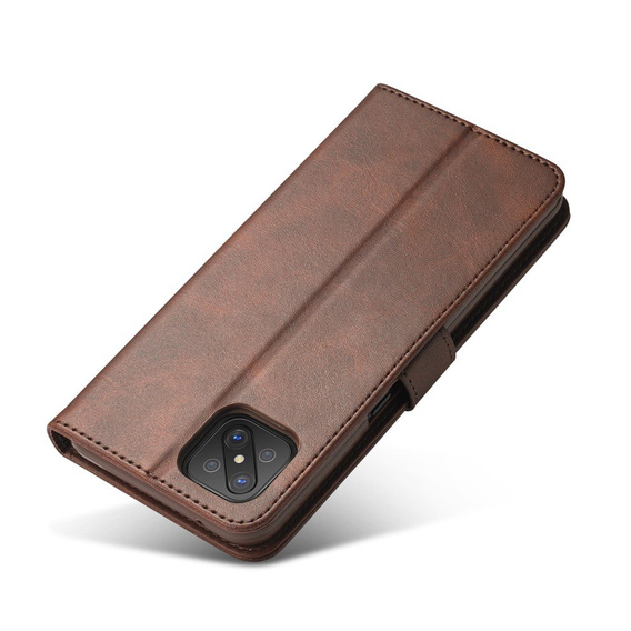 Откидной чехол для Oppo Reno 4 Z 5G, LC.IMEEKE, коричневый