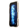 Чохол LUPHIE для iPhone 14 Plus, Armor Bumper, золотий