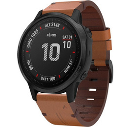 Шкіряний ремінець для годинника QuickFit 20mm - Brown