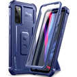 Бронированный чехол для Samsung Galaxy S20 FE, Dexnor Full Body, синий