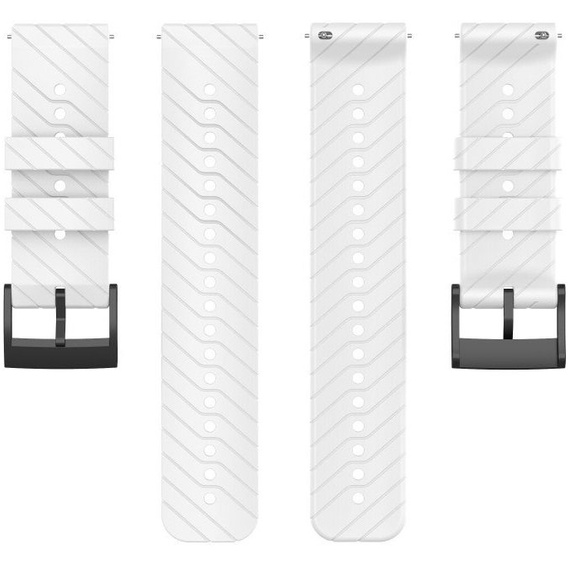 Силиконовый ремешок для zegarka Suunto 9 24 mm - White