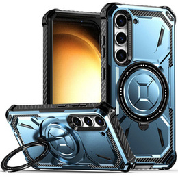 Чехол для Samsung Galaxy S23, Heavy Duty Ring, синий