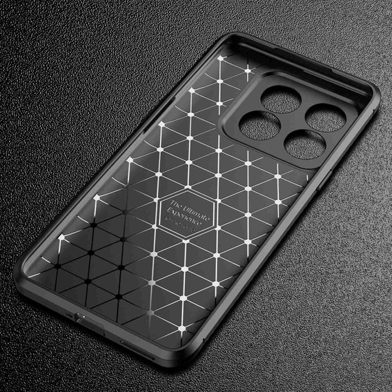 Чoхол до OnePlus 10T 5G, Carbon Gel, чорний