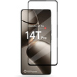 3D загартоване скло для Xiaomi 14T Pro, чорна рамка