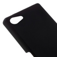 Прорезиненный жесткий чехол для Sony Xperia Z5 Compact - Black