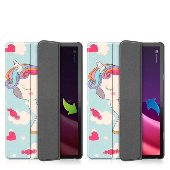Чехол для Lenovo Tab P11 Gen 2 TB350FU TB350XU 11.5", Smartcase, unicorn