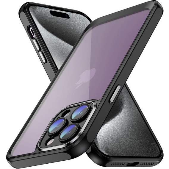 Чехол для iPhone 15 Pro Max, ERBORD Impact Guard, чёрный