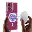 Чехол для Motorola Edge 50 Fusion, гибридный чехол Fusion Hybrid, для MagSafe, прозрачный
