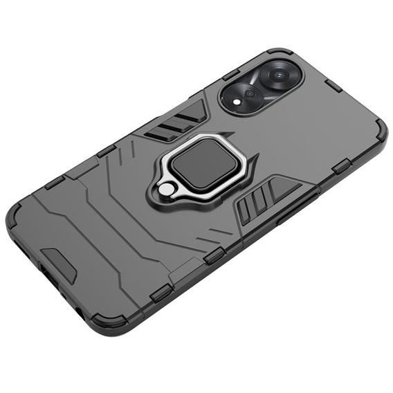 Чoхол до Oppo A78 5G, Kickstand Ring, чорний