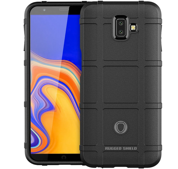 Чoхол до Samsung Galaxy J6+ Plus, Rugged Shield, чорний