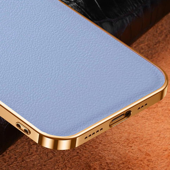 Чoхол до iPhone 14 Plus, Cowhide Leather, м'яти