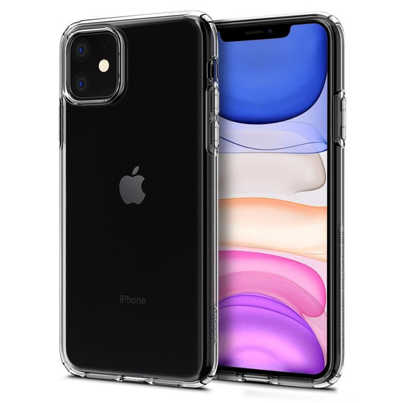 Чoхол Spigen до iPhone 11, Liquid Crystal, прозорий