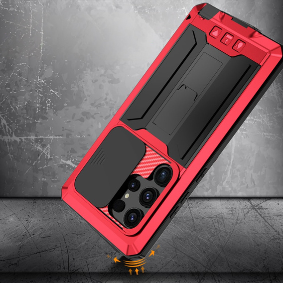 Бронированный чехол для Samsung Galaxy S25 Ultra, R-JUST, красный