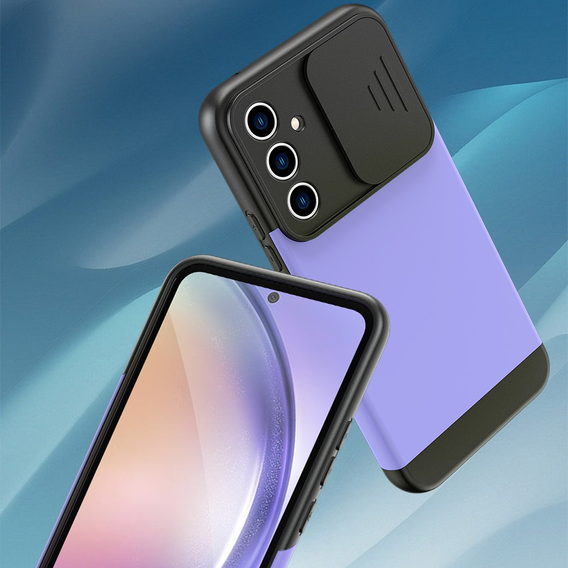 Чoхол до Samsung Galaxy A54 5G, Slide Camera, чорний