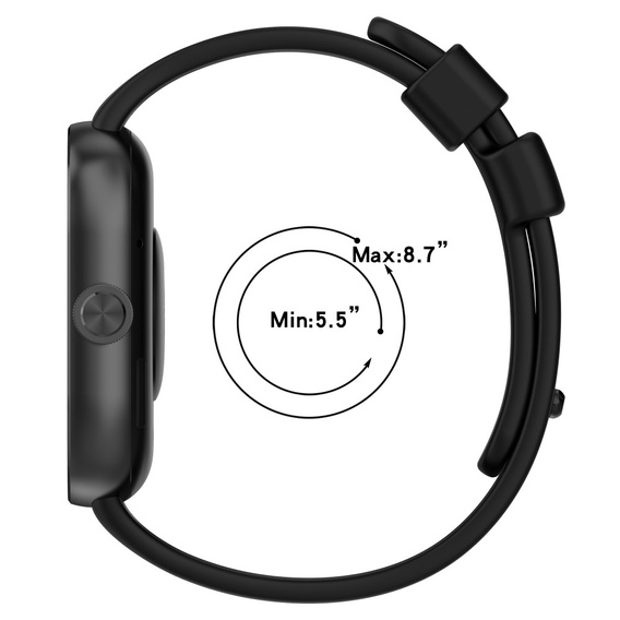 Силиконовый ремешок для Xiaomi Redmi Watch 4 / Smart Band 8 Pro