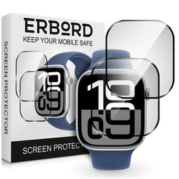 2x Гібридне скло ERBORD для Apple Watch 10/11 42mm