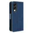 Футляр з клапаном для Samsung Galaxy S25 Edge, Card Slot, темно-синій