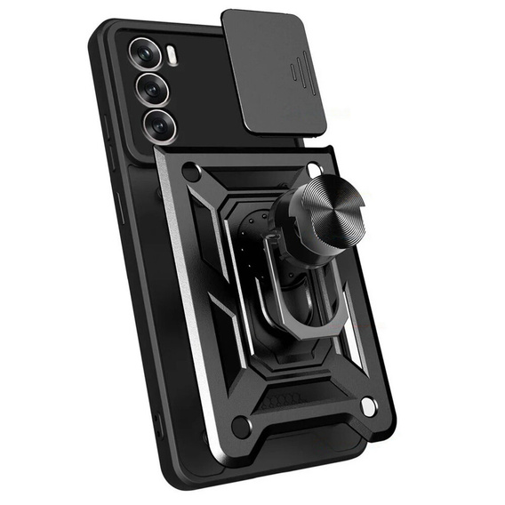 Чохол NOX Camera Slide Realme 14X / Realme C75, CamShield Slide, чорний