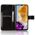 Откидной чехол для Samsung Galaxy M15 5G, Crazy Horse Wallet, чёрный