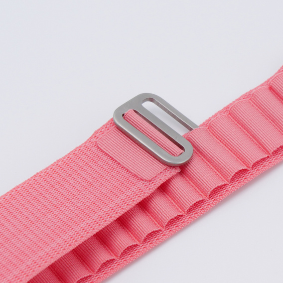 Нейлоновый ремешок для Apple Watch 1/2/3/4/5/6/7/8/SE/ULTRA 42/44/45/49 мм, розовый