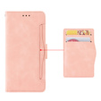 Футляр з клапаном для Realme 11 Pro 5G / Pro+ 5G, Card Slot, рожевий