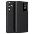 Флип-кейс для Samsung Galaxy S25, Smart View Wallet, чёрный