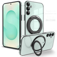 Магнитный чехол для Samsung Galaxy S25+ Plus, для MagSafe, чёрный