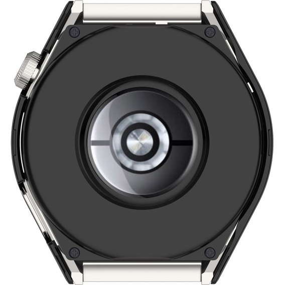Силиконовый футляр со встроенным защитным стеклом до Huawei Watch GT 3 Pro 46mm, Black