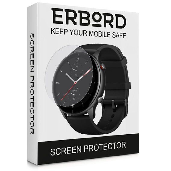 3x Гидрогелевая фольга ERBORD для Amazfit GTR 2