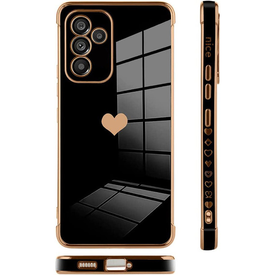 Чехол до Samsung Galaxy A34 5G, Electro heart, чёрный