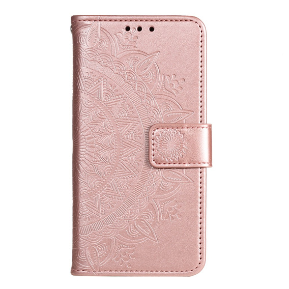 Чохол-книжка для Realme 12 Pro 5G / 12 Pro+ 5G, Mandala, рожевий