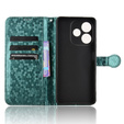 Чохол-фліп для Oppo A5 Pro 5G, Wallet Rhombus, зелений