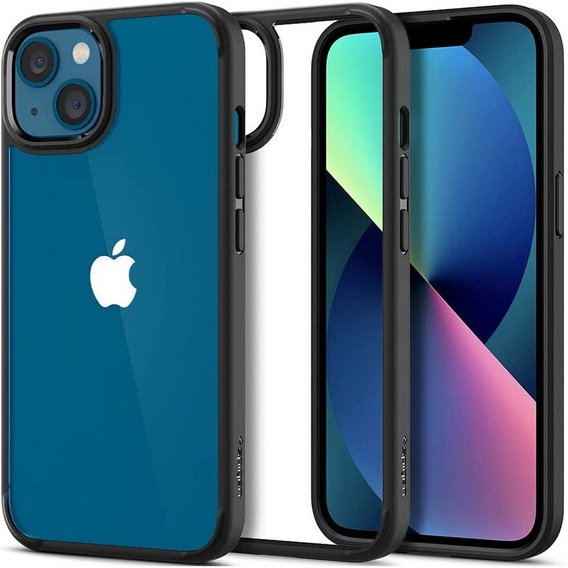 Чехол Spigen до iPhone 13, Ultra Hybrid, Мэтт чёрный