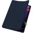 Чехол для Samsung Galaxy Tab S10 FE+ Plus, Smartcase с местом для стилуса, темно-синий