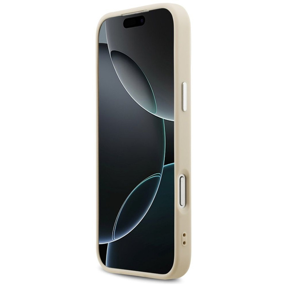 Чохол GUESS Peony Hot Stamp Script MagSafe для iPhone 17 Pro Max