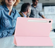 Чохол для Samsung Galaxy Tab S10 FE+ Plus, Smartcase з місцем для стилуса, рожевий