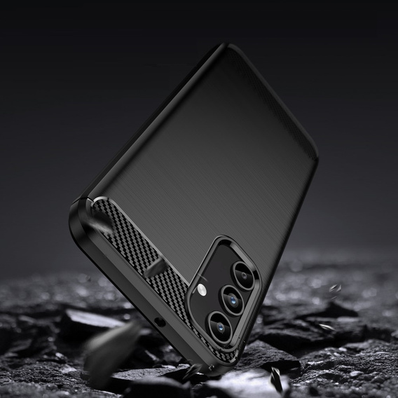 Чoхол до Samsung Galaxy A15 4G / 5G, Carbon, чорний